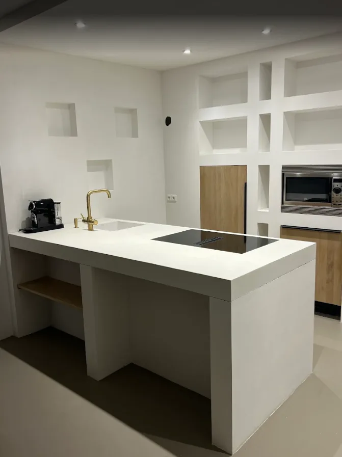 Beton Cir&eacute; keuken klantproject 3