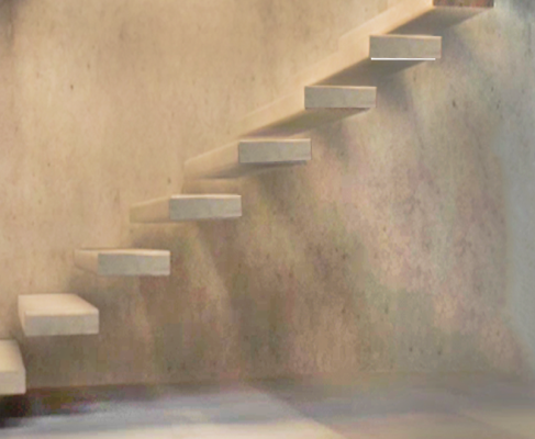 Betonlook trappen klantproject