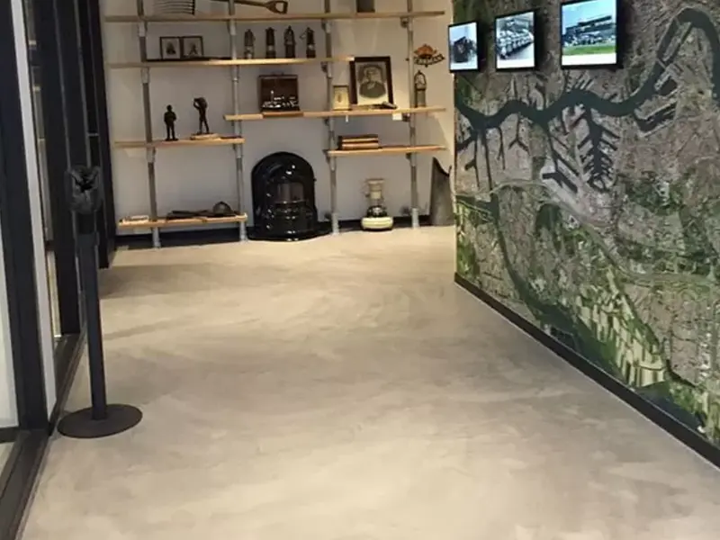 Beton Ciré vloer klantproject