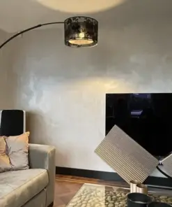 wand metallic en tv meubel