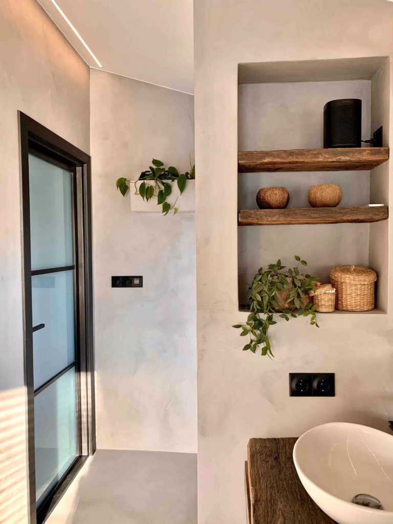 Betonlook Badkamer