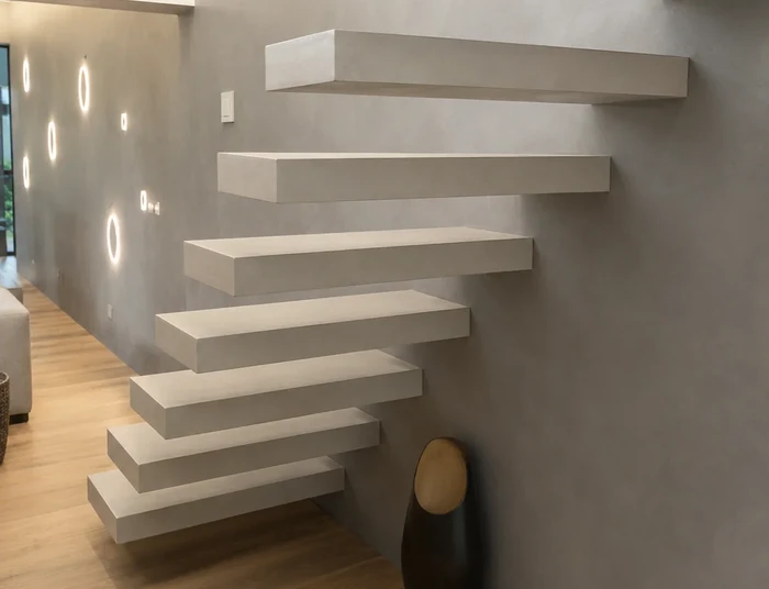 Beton cire trap