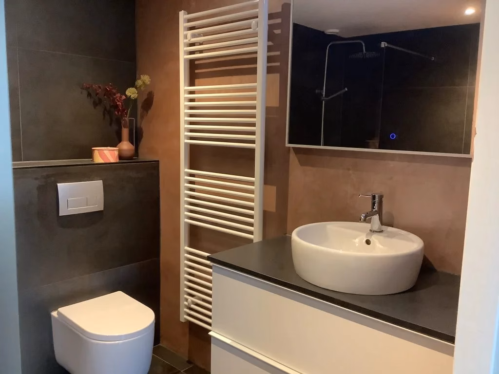 Beton Cire Badkamer Metallic stuc Velvet Copper