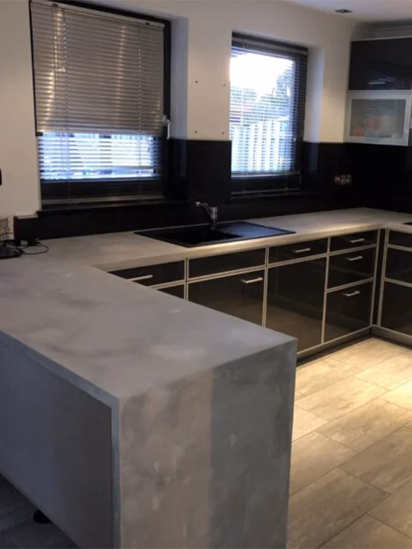 Betonstuc keuken