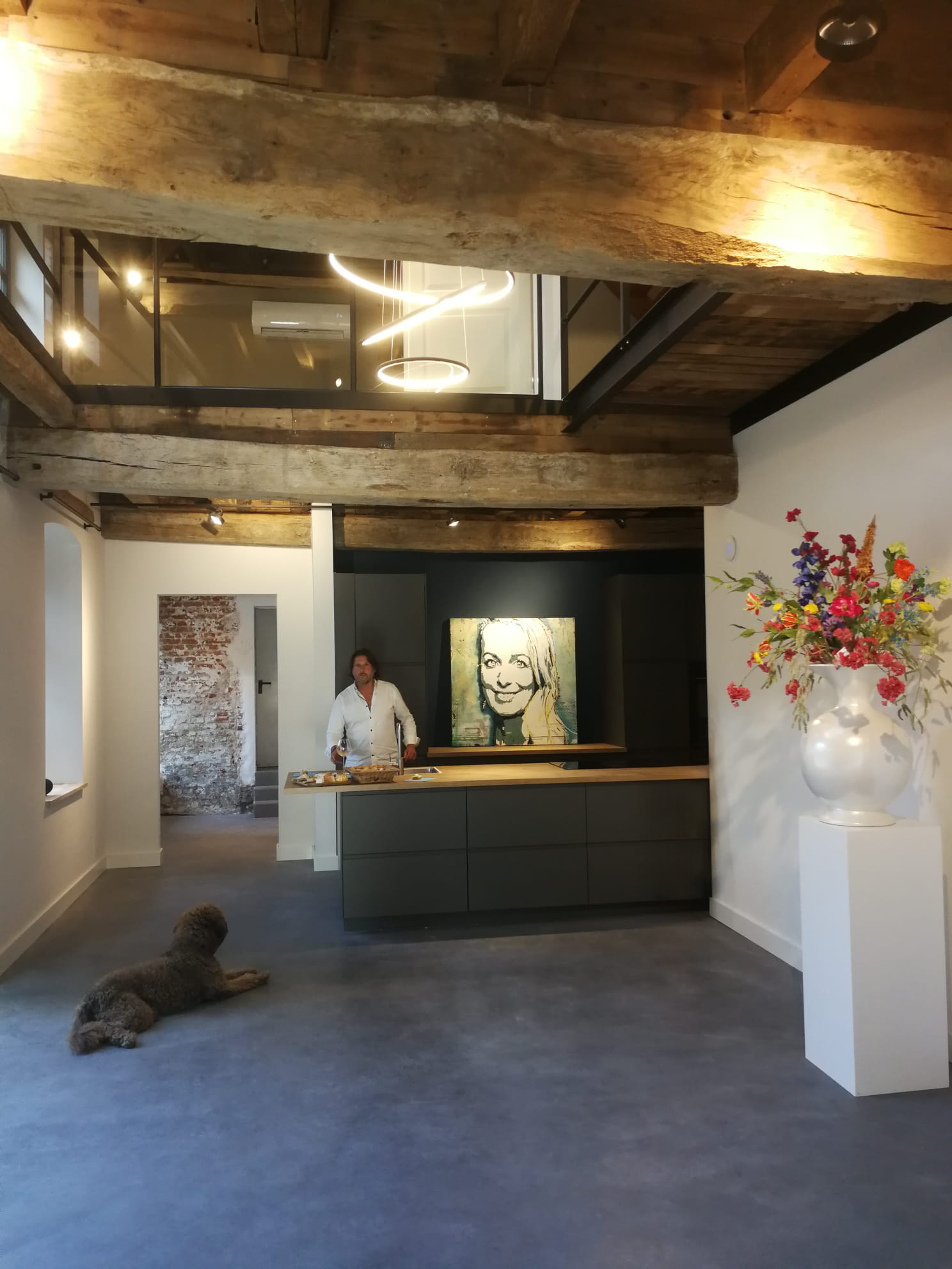 Beton cire vloer. All in one