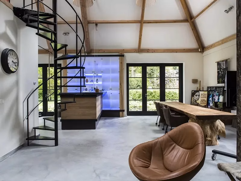 Beton Cire Vloer Woonkamer 1003