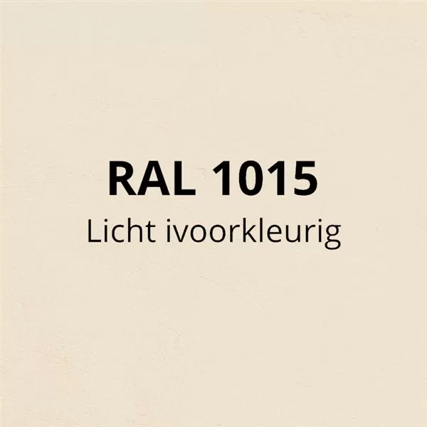 RAL 1015 - Licht ivoorkleurig