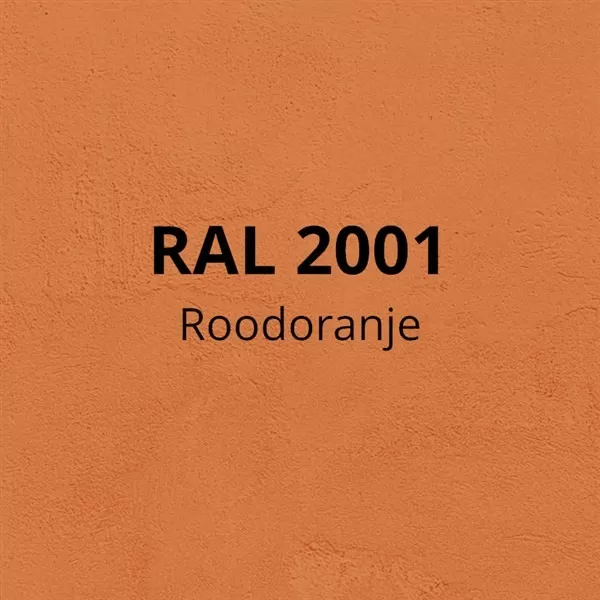 RAL 2001 - Roodoranje