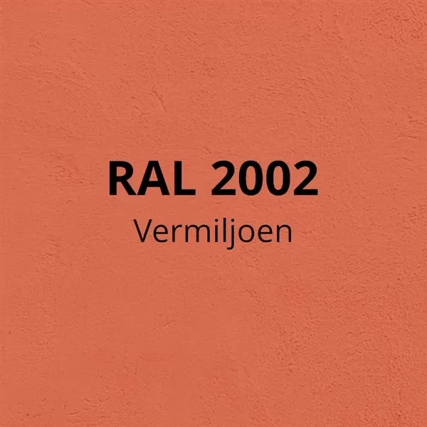 RAL 2002 - Vermiljoen