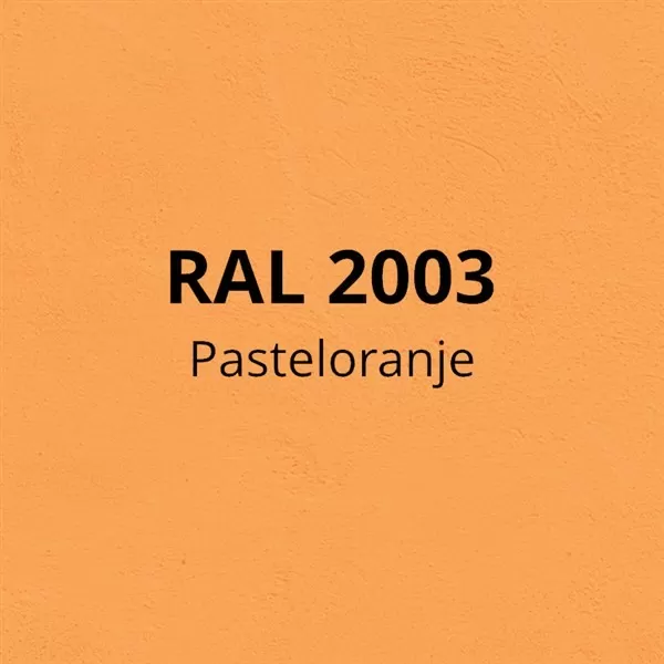 RAL 2003 - Pasteloranje
