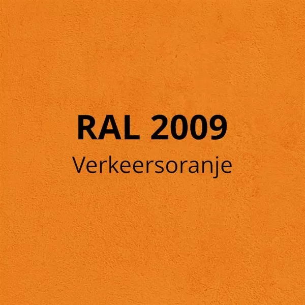 RAL 2009 - Verkeersoranje