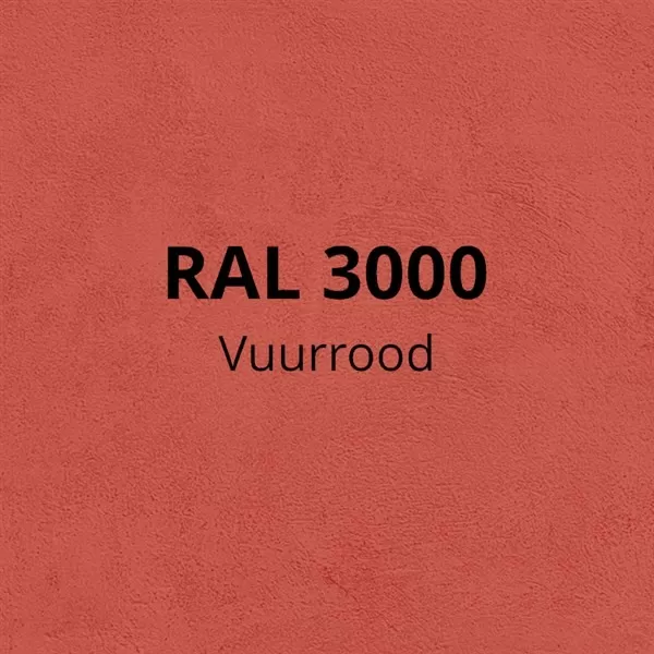 RAL 3000 - Vuurrood