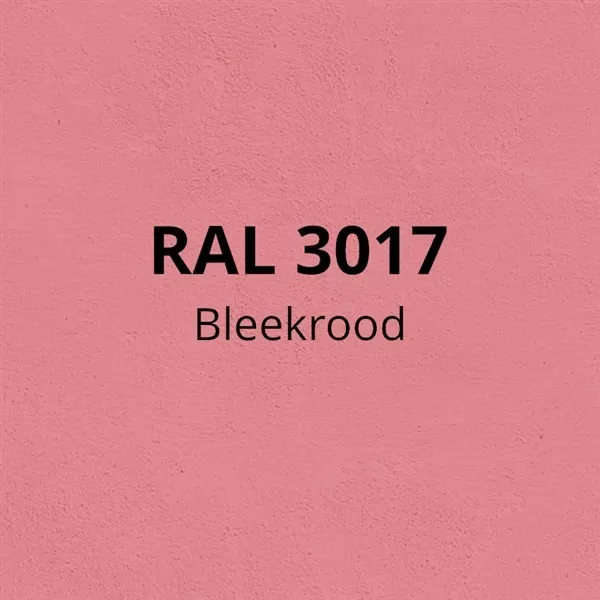 RAL 3017 - Bleekrood
