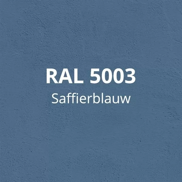 RAL 5003 - Saffierblauw