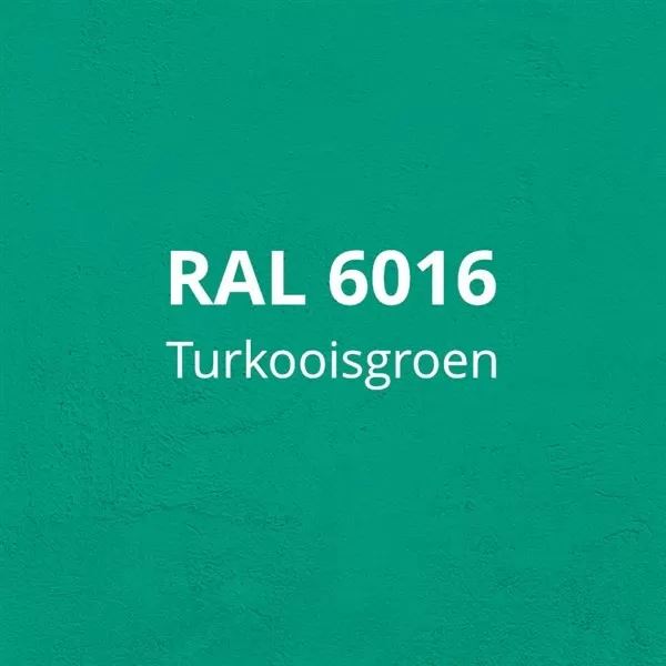 RAL 6016 - Turkooisgroen