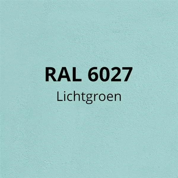 RAL 6027 - Lichtgroen