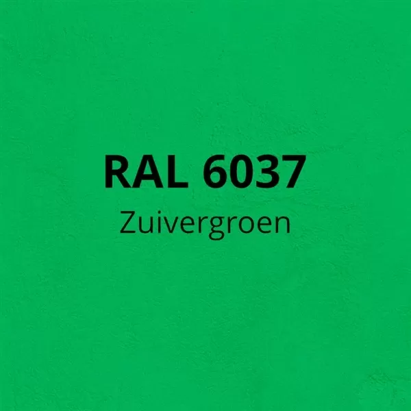 RAL 6037 - Zuivergroen