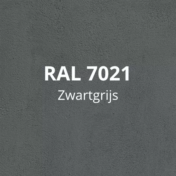 RAL 7021 - Zwartgrijs