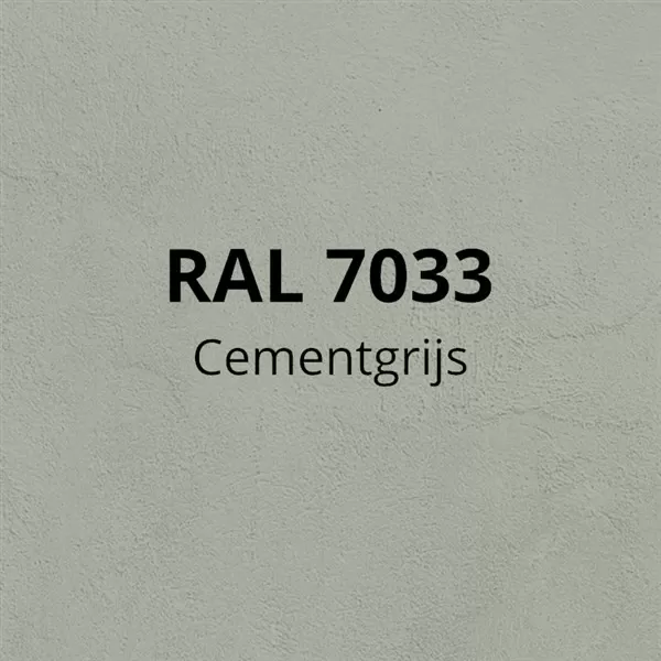 RAL 7033 - Cementgrijs