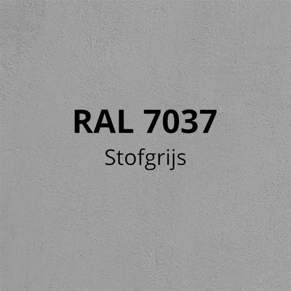 RAL 7037 - Stofgrijs