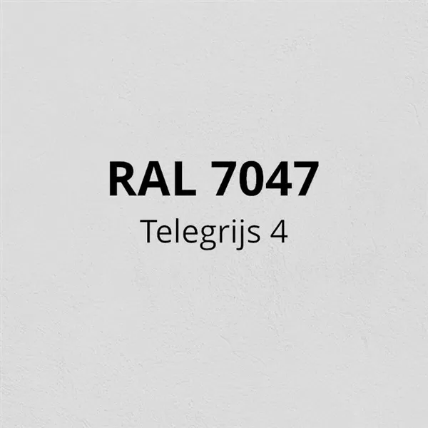 RAL 7047 - Telegrijs 4
