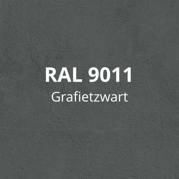 RAL 9011 - Grafietzwart