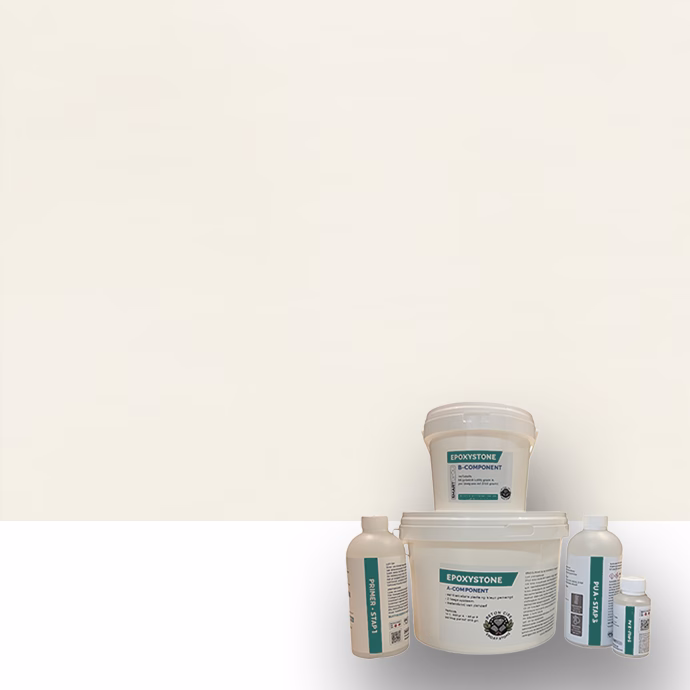 Lavasteen gietvloer Cream Peony 5m2