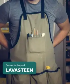 Gereedschapset Lavasteen