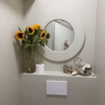 Microcement Sand 2 in een toilet.