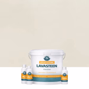 Lavasteen Gietvloer kleur Anise