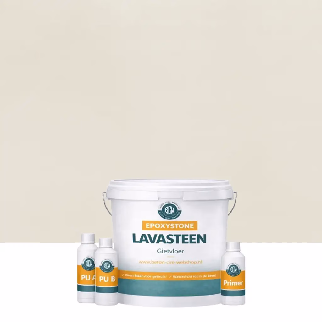 Lavasteen gietvloer Anise 5m2