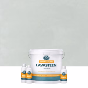 Lavasteen Gietvloer kleur Aquamarine