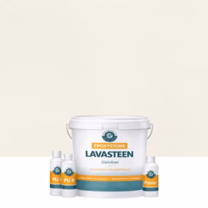 Lavasteen Gietvloer kleur Cream Peony