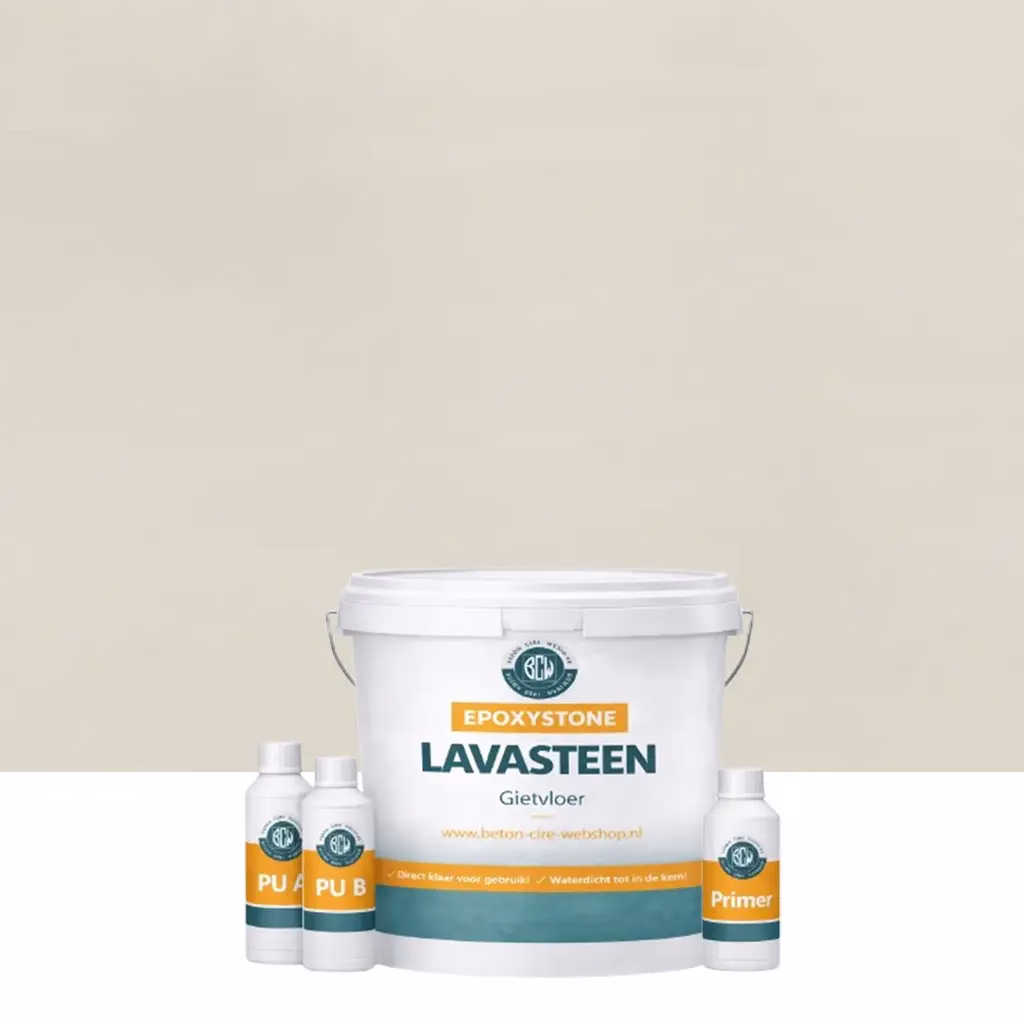 Lavasteen gietvloer Fennel 5m2