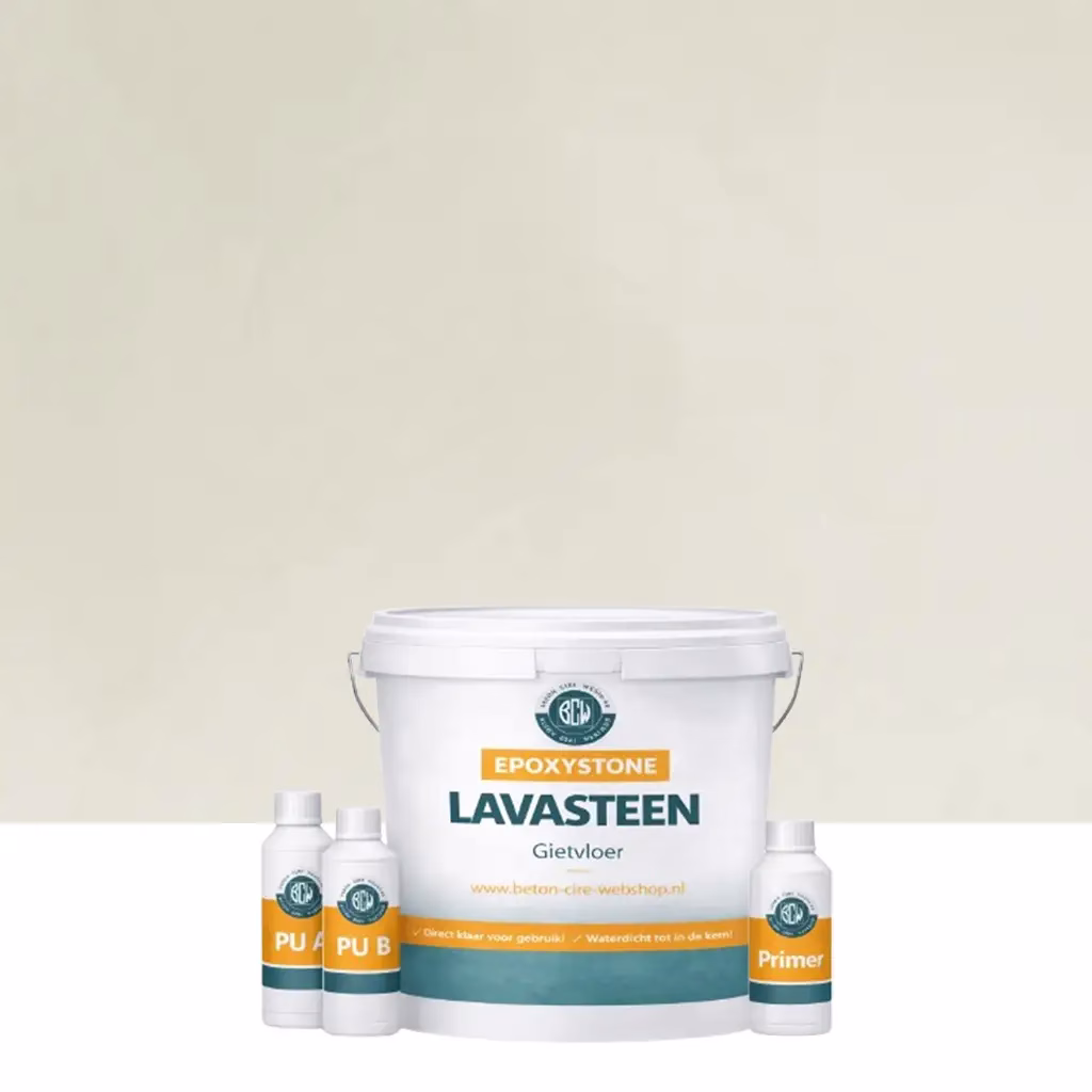 Lavasteen gietvloer Mellise 5m2