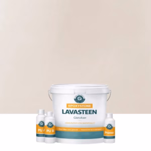 Lavasteen Gietvloer kleur Morning Dew