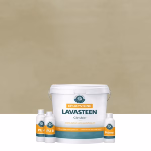 Lavasteen Gietvloer kleur Mushroom