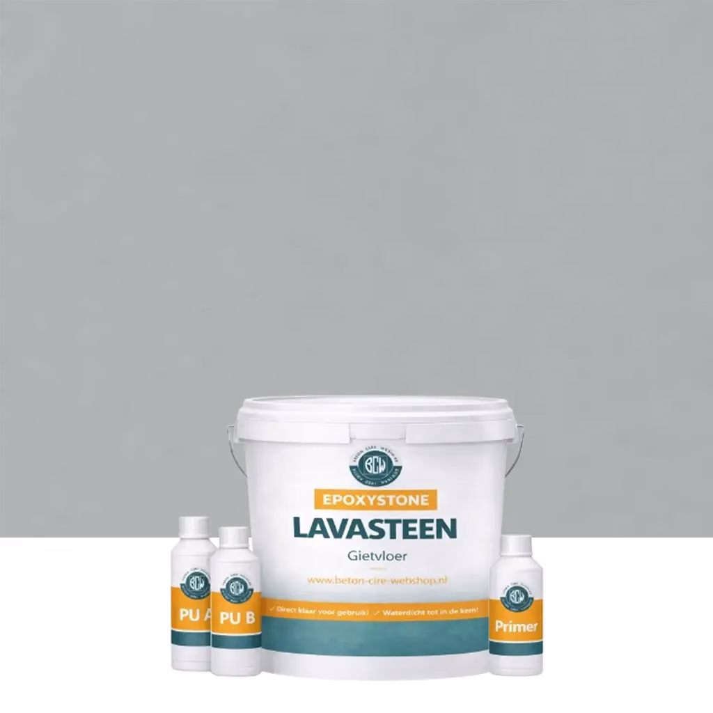 Lavasteen gietvloer Reindeer Moss 5m2