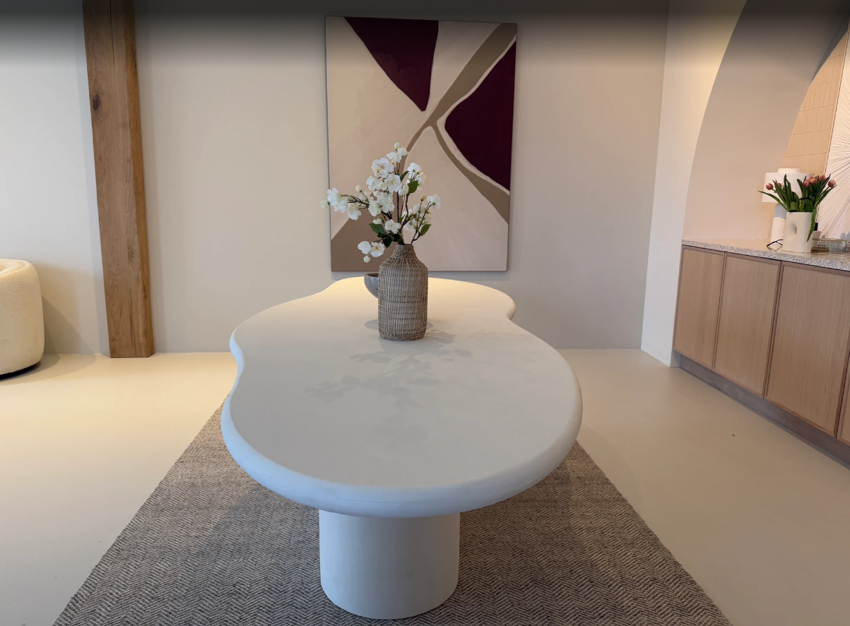 Betonlook badkamervloer